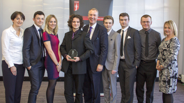 Prior Pursglove win Teesside ICAEW BASE - Northern Society of Chartered Accountants