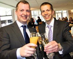 Celebrating exam success with Northern Society of Chartered Accountants