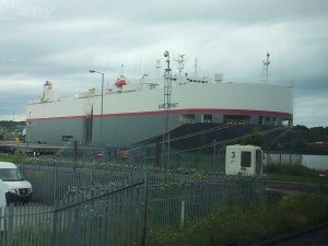 Nissan's cargo ship