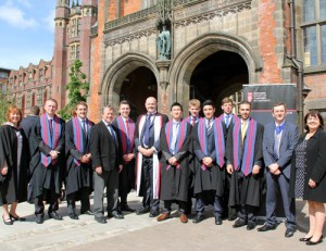 Some of the successful students who completed Newcastle University Business School’s Graduate Diploma in Finance, Accounting and Business which includes attaining the ICAEW’s CFAB qualification.