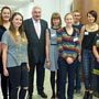 ICAEW President visits Newcastle University Business School