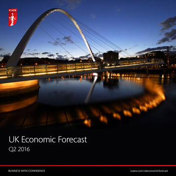 ICAEW Q2 2016 Economic Forecast - Northern Society of Chartered Accountants